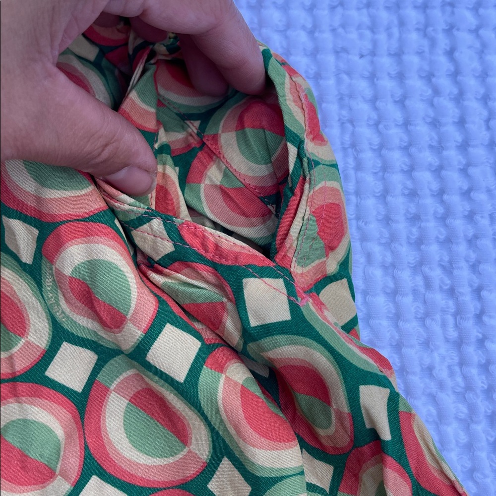 Lacoste for Ricky Regal Men’s Multicolor Geometric Shorts - Picture 6 of 10